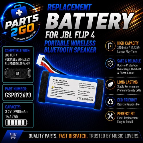 Battery for jbl flip - for,